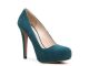 Suede Platform Pump