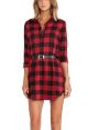 Suzett Buffalo Plaid Dress