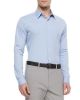 Sylvain Perry Woven Sport Shirt, Light Blue