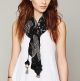Tassel Printed Scarf