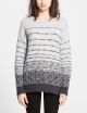 Textured Stripe Sweater