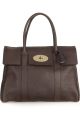 The Bayswater textured-leather bag