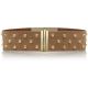 Theophile Suede Crystal Stud Belt