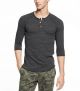 Three-Quarter-Sleeve Henley