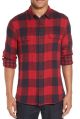Trim Fit Buffalo Plaid Flannel Shirt Jacket