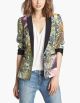 Tropical Print Blazer