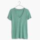 Whisper Cotton V-Neck Pocket Tee