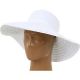 white floppy hat