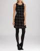 Windowpane Plaid Dress