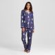 Women's Flannel Pajama Set- Owl Stargaze