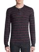 Wool & Linen Striped Slub Henley