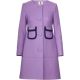 Wool Twill Bound Pocket Coat