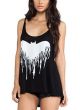 Zena Dripping Bat Spaghetti Strap Tank