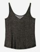 Bizzbee - Women's Black Sequined Fantasy Tank Top
