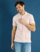 Kiabi - Men's Regular Fit Plain Polo Shirt in Pale Pink